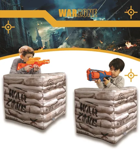 Miniatura 4 de Combat Battlefield compatible con etiqueta láser, pistola de agua, pistola de dardos, perfecto para actividades de cumpleaños de niños y niñas