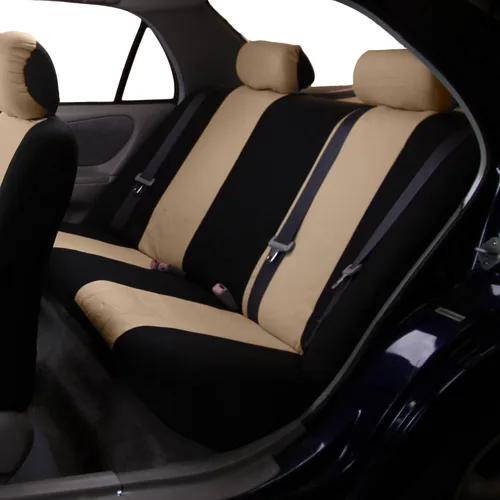 Miniatura 3 de Fundas para asiento FH GROUP FH-FB050102 planas, para la mayoría de los autos, camiones, furgonetas o camionetas, Beige-FH2033