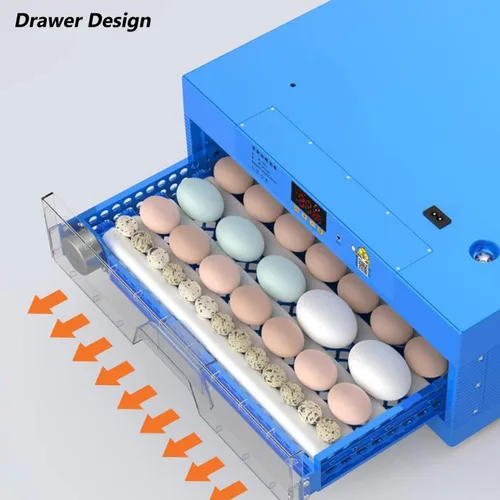 Miniatura 5 de Incubadora Automática de Huevos, Incubadoras Grandes para Incubar Huevos con Giro Automático de Huevos y Control de Temperatura, Máquina Incubadora