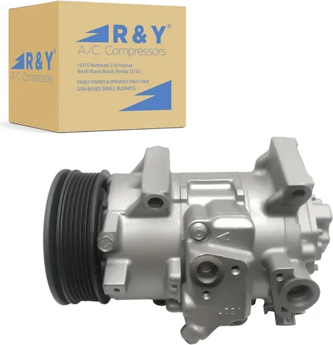 RYC Compresor de aire acondicionado automotriz FG328 (se adapta a Scion xD 1.8L 2008-2014; compatible con Toyota Corolla 1.8L 2009-2010; compatible