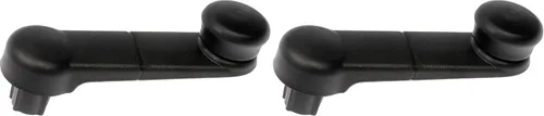 Dorman 767MX - Manivela de ventana compatible con modelos seleccionados Ford/Lincoln/Mazda, color negro (paquete de 2)