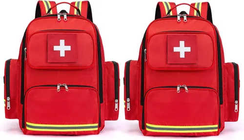 Miniatura 7 de Gatycallaty Mochila de primeros auxilios Medical Emt First Responder Bag Empty Ems Emergencia Hogar Salud Senderismo Trauma Viajes Camping marino