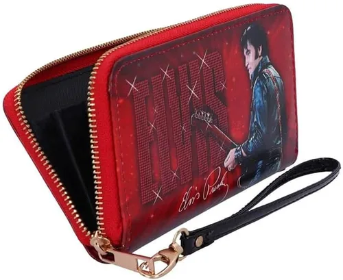 Miniatura 4 de Nemesis Now Elvis 68 Performance Red - Bolso para mujer, 7.5 in