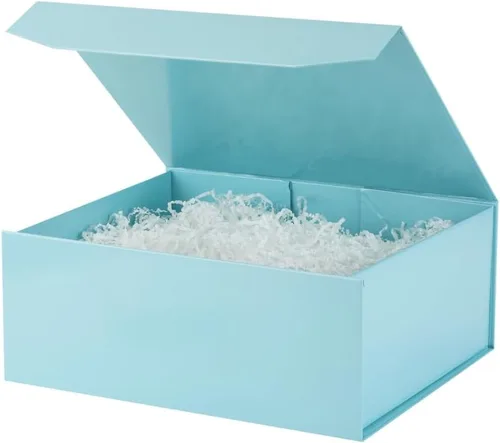 Miniatura 30 de 5 cajas de regalo rosa con cinta de 9.5 x 7 x 4 pulgadas, caja de regalo resistente con tapa para embalaje de regalo, cajas de almacenamiento
