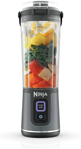 Miniatura 37 de Ninja BC151EM Blast Licuadora Portátil, Sin Cable, Recipiente de 18oz, Licuadora Personal para Batidos y Licuados, Libre de BPA, Tapa Hermética