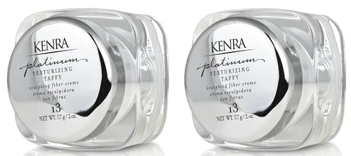 Miniatura 8 de Kenra Platinum Texturizing Taffy 13 Crema de fibra para peinar Fijación media Define, detalles y suaviza estilos Control superior