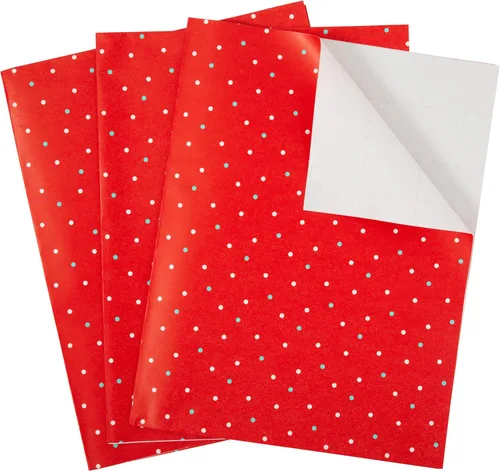 Miniatura 35 de The Gift Wrap Company 58-189227 Juego de hojas de papel para envolver regalos con diseño de animales de fiesta, 30 x 23 pulgadas, multicolor, 3
