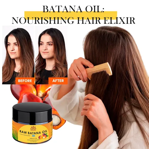 Miniatura 7 de Aceite de batana de Honduras - Aceite de batana crudo 100% puro - para el crecimiento del cabello, 100% natural, puro, evita la pérdida de cabello