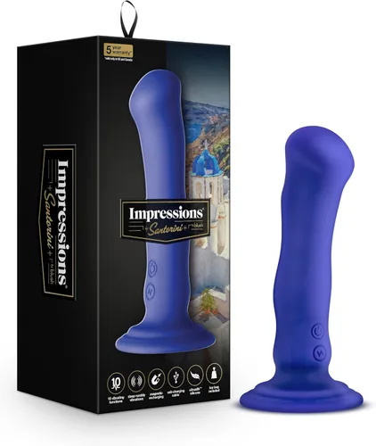 Miniatura 15 de Blush Impressions Havana - Consolador vibratorio de silicona de 8 pulgadas, control remoto inalámbrico de 4 vías, juego con correa, IPX7, Rosa