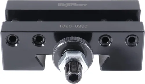 Miniatura 6 de Accusize Industrial Tools - Soporte CXA para torneado y rectificado, para herramientas de torneado de 1 pulgada, portaherramienta de cambio rápido