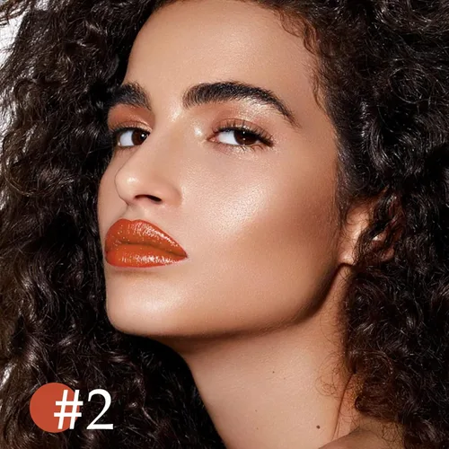 Miniatura 2 de Boobeen Bálsamo labial hidratante con purpurina para labios brillante, color de labios antiadherente, fórmula altamente pigmentada que da acabado