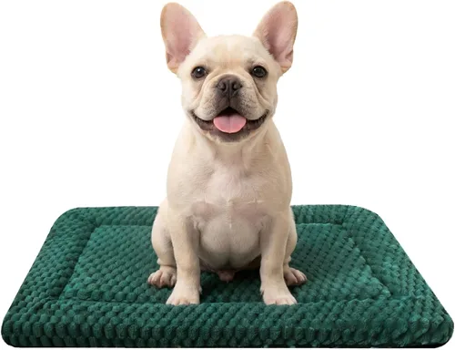 Miniatura 54 de Tapete de Cama para Perro - Tapetes de Cama Reversibles para Jaula de Perro, Suave y Transpirable, Almohadilla para Perrera, Cama de Jaula Duradera