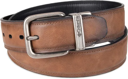 Miniatura 2 de Columbia Cinturón de mezclilla casual reversible dos en uno para hombre