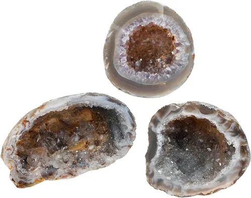 Miniatura 4 de rockcloud Natural cruda cristal curativo drusa geoda ágata mineral irregular decoración del hogar espécimen de piedras preciosas