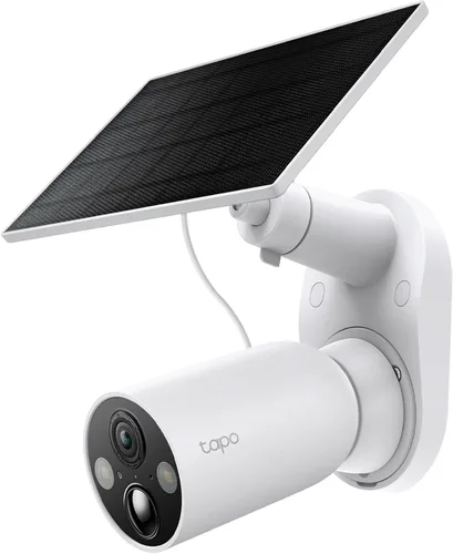 Miniatura 11 de Tapo TP-Link Tapo SolarCam C402 Kit, cámara solar para exteriores con batería y base de panel solar, inalámbrica, 1080P, detección gratuita de Blanco