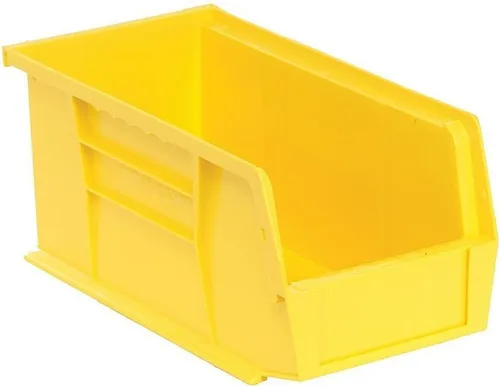 Miniatura 6 de Quantum Storage QUS230 - Contenedores apilables de plástico resistentes para taller, almacén y garaje, ultra apilables y colgantes, 10-7/8 pulgadas