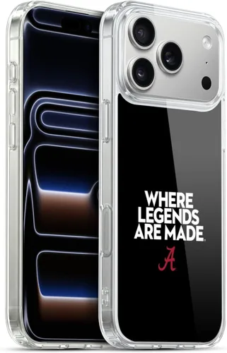 Miniatura 240 de Head Case Designs Funda de gel suave con licencia oficial de la Universidad de Alabama UA Collage compatible con Apple iPhone 13 Pro Max