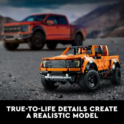 Miniatura 5 de LEGO Technic Ford F-150 Raptor 42126 Kit de construcción modelo; disfruta de una construcción inmersiva recreando las características y funciones