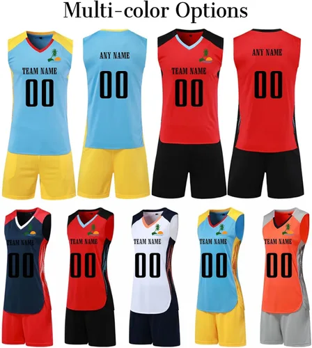 Miniatura 6 de Camiseta de voleibol personalizada para hombresmujeresniñosniñosniñascamisetas de voleibol personalizadas con nombrenúmerologotipo