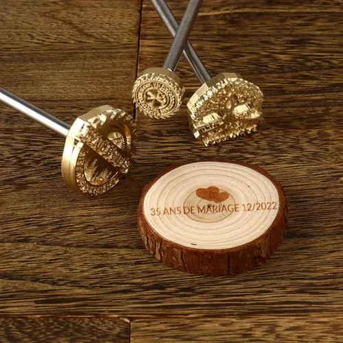 Miniatura 5 de OXYEFEI Hierro de marca para madera, personaliza tus creaciones con facilidad, duradero y versátil para trabajos de madera y proyectos de bricolaje