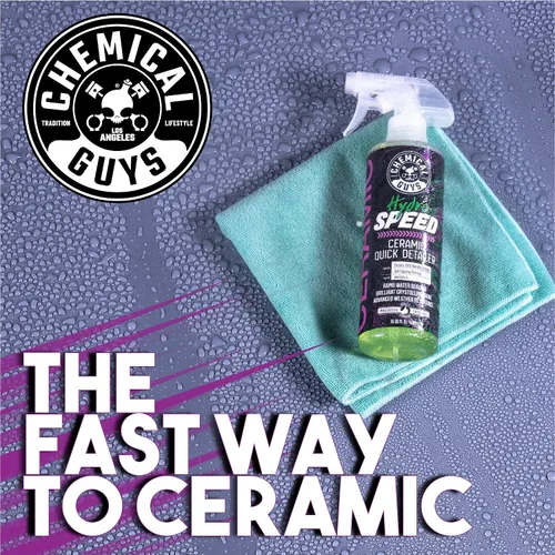 Miniatura 8 de Chemical Guys HydroSpeed Spray Detallador Rápido de Cerámica - Spray Detallador de Automóviles SiO2 Shine para Automóviles, Camiones, SUVs