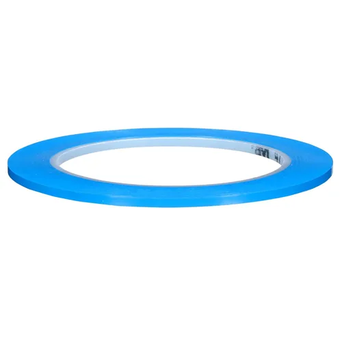 Miniatura 2 de 3M Cinta de vinilo azul 471, 1/8 pulgadas x 36 yardas, 5.2 mil, 1 rollo, cinta azul para piso, alternativa de pintura para marcado de piso