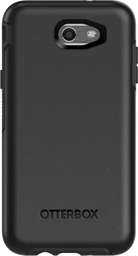 OtterBox Symmetry - Carcasa híbrida para Samsung Galaxy J7 y J7 V, color negro