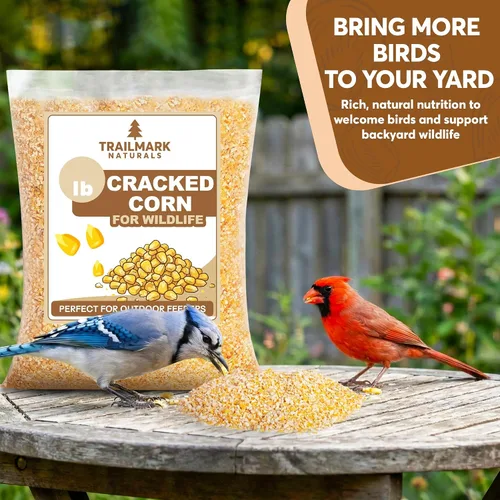 Miniatura 2 de Maíz partido de 10 libras – Semilla premium para aves y alimento para vida silvestre para patos, venados, ardillas, pollos y pavos – Maíz partido