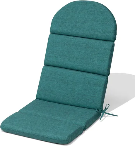 Miniatura 18 de Crestlive - Cojín Adirondack para silla, 50 x 19.6 pulgadas, impermeable, resistente a la decoloración, cojín para silla mecedora de respaldo alto