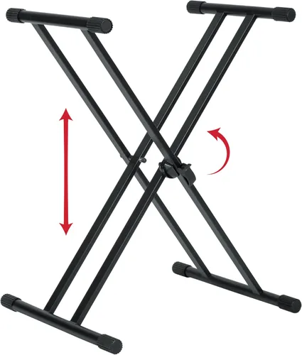 Miniatura 16 de Gator Frameworks Serie de teclados Nivel 2º adicional para el soporte de mesa estilo GFW-KEY-6000, (GFW-KEY-6000-2T)