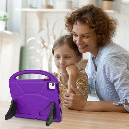 Miniatura 3 de SUPLIK Funda infantil para iPad Air de 5ª/4ª generación (10.9 pulgadas, 2022/2020), construida con protector de pantalla, iPad Air 5, funda a prueba
