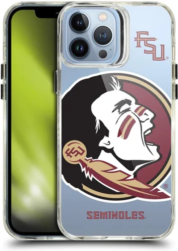 Miniatura 236 de Head Case Designs Funda de gel suave FSU Seminoles de la Universidad Estatal de Florida con licencia oficial compatible con Apple iPhone 13 Pro Max