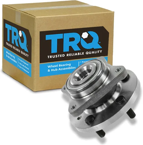 Miniatura 10 de TRQ Cojinete de rueda delantera y conjunto de cubo con sensor ABS compatible con Toyota Sequoia 2008-2022 Tundra 2007-2021