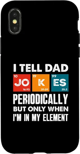 Miniatura 5 de Funda para iPhone 12/12 Pro I Tell Dad Jokes Periódicamente Divertida funda para papá
