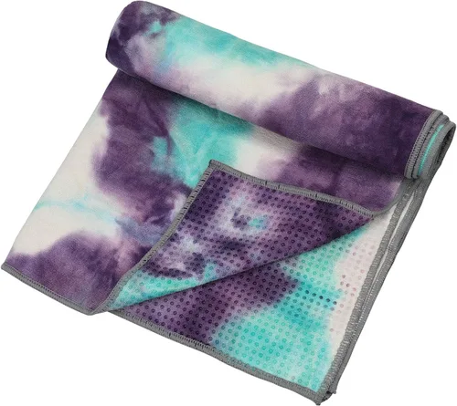 Miniatura 5 de Toallas de yoga, toalla de yoga antideslizante con textura de gofre antideslizante, manta de yoga de microfibra 100% absorbente, sin olor