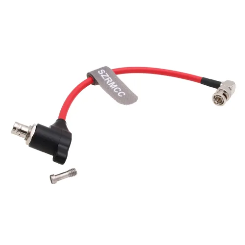 Miniatura 3 de SZRMCC Cable protector SDI 12G 6G HD SDI ángulo recto BNC sobretensión Protector de circuito aislante de video para Komodo ARRI Alexa Sony