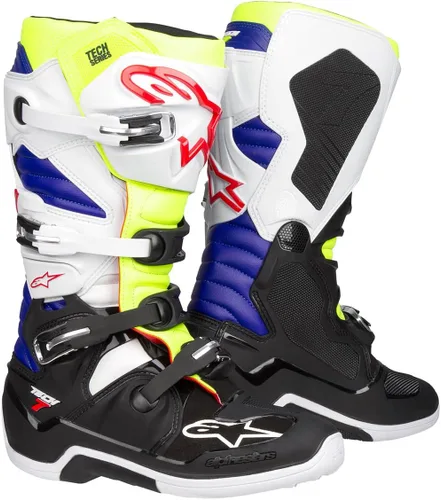 Miniatura 11 de Alpinestars Tech 7 Enduro Drystar Botas de motocross impermeables para hombre, comodidad mejorada, certificado CE