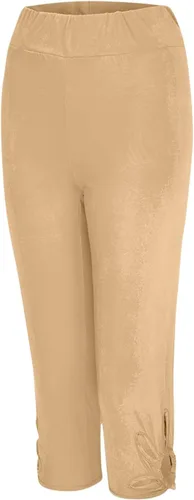 Miniatura 35 de Pantalones capri para mujer, estilo casual, de verano, elásticos, de cintura alta, pantalones de yoga, ajuste atlético, pantalones deportivos