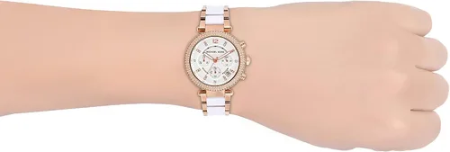 Miniatura 4 de Michael Kors - Reloj Parker de acero inoxidable con detalles de diamantes