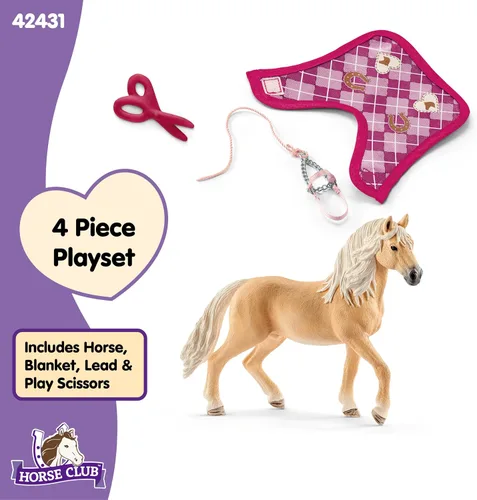 Miniatura 5 de Schleich Horse Club, juguetes de caballo para niñas y niños, set de creación de moda de caballo de Sofia para niñas y niños de 5 años en adelante