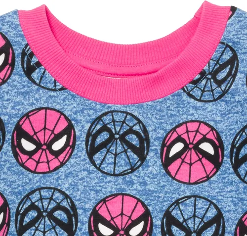 Miniatura 5 de Marvel Comics Spider-Man - Sudadera para niñas pequeñas y grandes