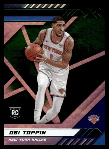 2020-21 Panini Chronicles Green #288 Obi Toppin NM-MT New York Knicks Basketball Trading Card