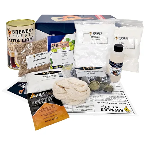 Miniatura 2 de Brewer's Best Kit de ingredientes de cerveza casera -5 galones (crema de coco tostada Ale)