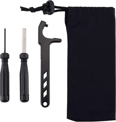 Miniatura 6 de Raiseek Herramienta hexagonal de instalación de mira frontal y herramienta de desmontaje de armero para Glock b-Herramienta de desmontaje