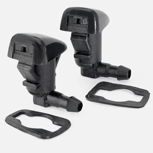 Miniatura 3 de Click&Fit Boquillas para limpiaparabrisas compatible con Ford Fusion 2008 2009 2010 2011 2012, Lincoln MKZ, Mercury Milan. El kit de chorro