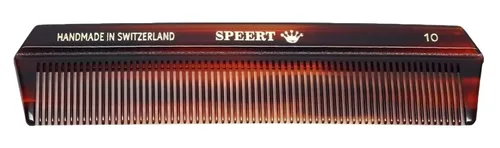 #10 Peine de dientes estrechos hecho a mano Tortuga Havana Acetato fino recto fino desenredante Parting Grooming Teasing Peluquería Peluquería
