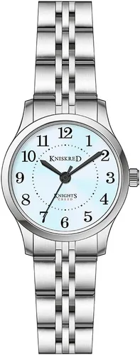 Miniatura 8 de Easy Reader Watch for Women with Solid Stainless Steel Band Ladies Dress Watch Water Resistant