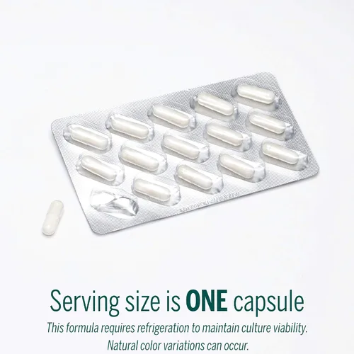 Miniatura 3 de Genestra Brands HMF Intensive Cuatro cepas de probióticos para apoyar la salud intestinal, la comodidad abdominal y la microflora saludable* 30