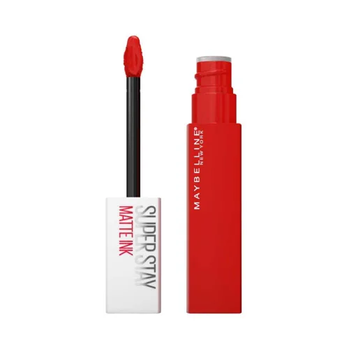 Miniatura 53 de Maybelline Super Stay Matte Ink Barra de Labios Líquida Maquillaje, Color de Alto Impacto de Larga Duración, Hasta 16H de Uso, Amazonian, Marrón 70