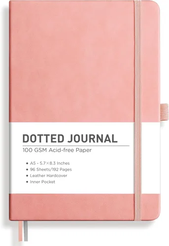Miniatura 51 de RETTACY Cuaderno rayado, 192 páginas numeradas, tamaño A5 mediano (5.7 x 8.3 pulgadas), para hombres y mujeres, para hacer notas, escritura, trabajo